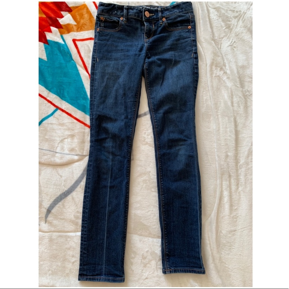 Express ankle skinny low rise jean!